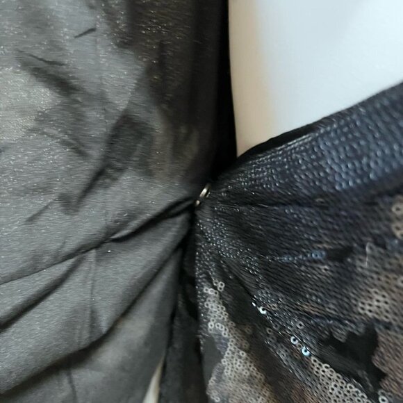 Dynamite  Sequinned Wrap Dress Size Small - Picture 7 of 11